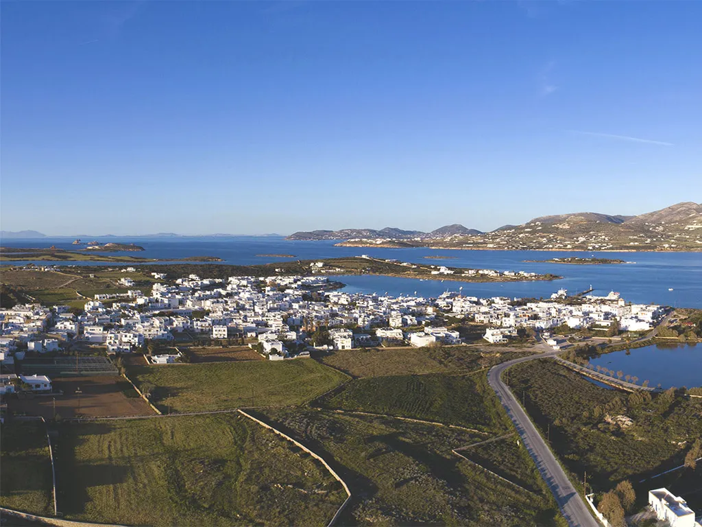 Αεροφωτογραφία Αντιπάρου